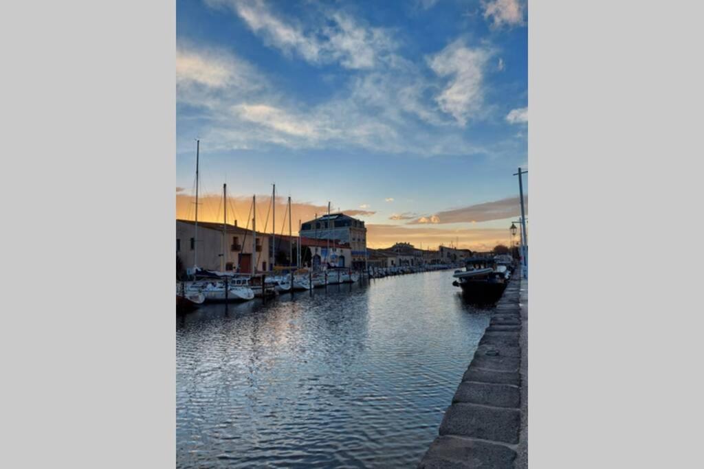 Appartement Cosy Dans Residence Sur Le Port De Marseillan 马瑟伊兰 外观 照片